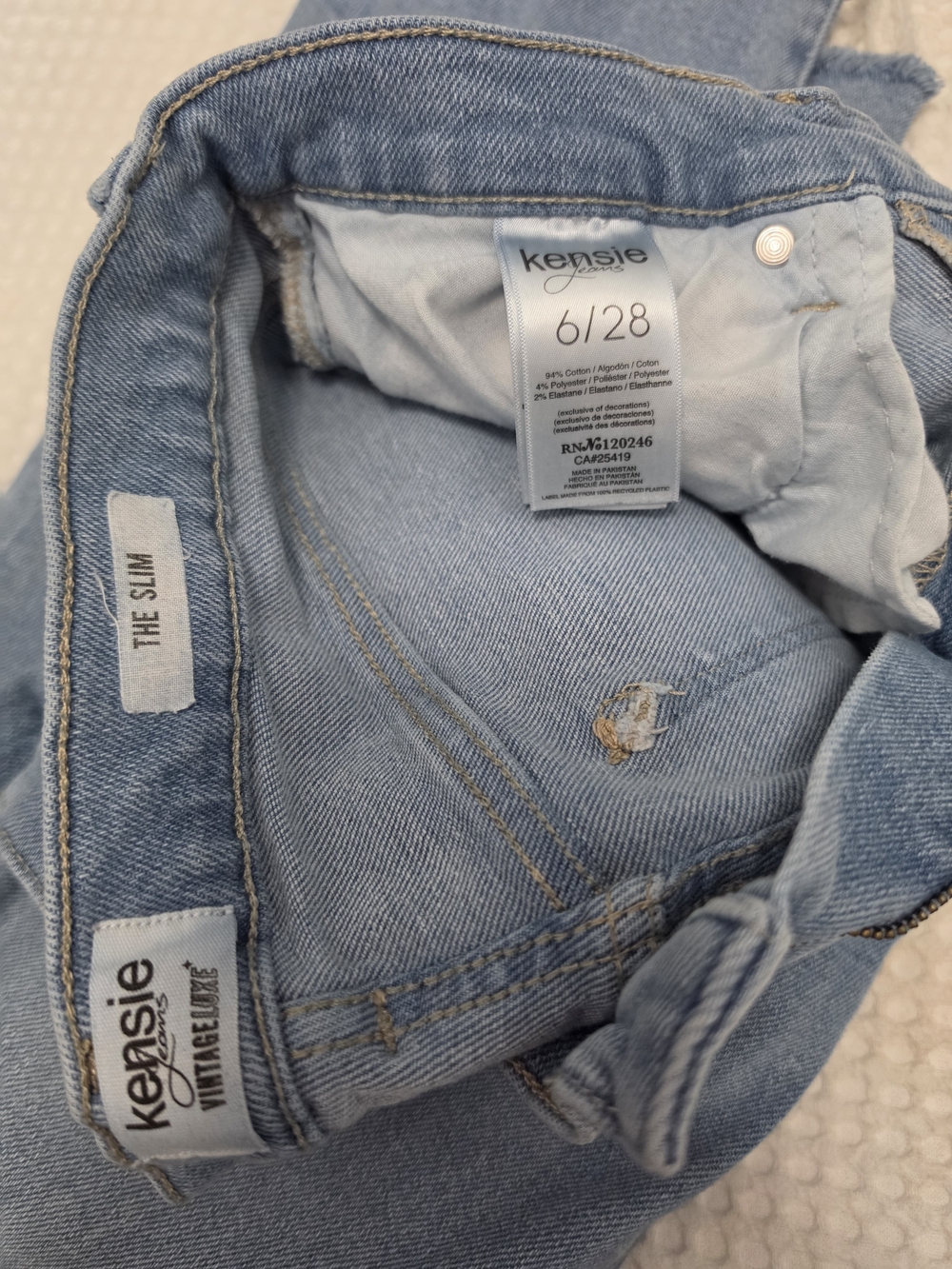 Kensie Light Blue Skinny Jeans